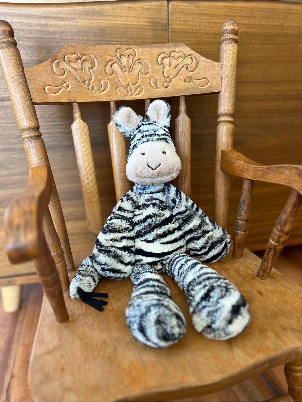 Jellycat Merryday Zebra